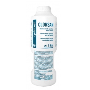 CLORSAN 1 L Desinfectante superficies virucida. Caja 12 uds.